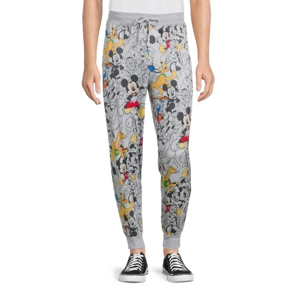 Men’s Disney Mickey & Friends Lounge Pajama Jogger Sleep Pants Size XL